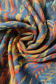 African Print Tasselled Corner Scarf - Fashion Scarf World