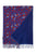 Soft Poppy Print Tassel Scarf