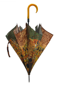 Klimt The Kiss Print Umbrella (Long)