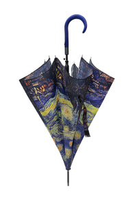 Van Gogh Starry Night Print Umbrella (Long)