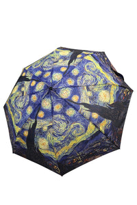 Van Gogh Starry Night Print Umbrella (Short)