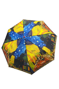 Van Gogh Terrace At Night Print Umbrella (Short)