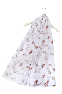 Galloping Horse Print Scarf - Fashion Scarf World