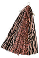 Fashion Leopard and Zebra Print Wool Scarf