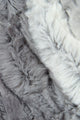 Wide Furry Ruffle Pull Through Scarf - Fashion Scarf World