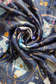 Stylish Handbag Print Silk Scarf - Fashion Scarf World