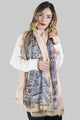 Venice With Text Print Scarf - Fashion Scarf World