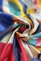 Abstract Toucan Bird Print Frayed Scarf - Fashion Scarf World