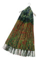 Van Gogh 'Poppy Field' Print Wool Tassel Scarf