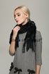 Wide Real Fur Scarf