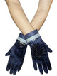 Luxe Snakeskin Print Touchscreen Gloves