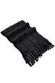 Zigzag Knitted Tassel Unisex Scarf - Fashion Scarf World