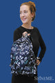 Leafy Floral Backpack - Fashion Scarf World