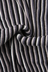 Multi Stripe Knitted Tassel Unisex Scarf - Fashion Scarf World