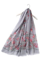 Bracelet Charms Print Frayed Scarf - Fashion Scarf World