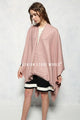 Pearl Bead Border Poncho Wrap - Fashion Scarf World