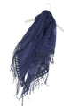 Trapezoid Butterfly Lace Tassel Scarf - Fashion Scarf World