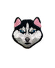 Embroidered Dog Iron On Patches (Pack of 25) - Siberian Huskey