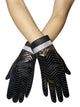 Luxe Snakeskin Print Touchscreen Gloves
