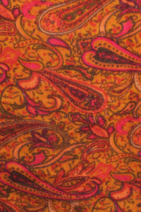 Elongated Paisley Print Blanket Wrap - Fashion Scarf World