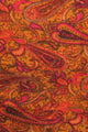 Elongated Paisley Print Blanket Wrap - Fashion Scarf World