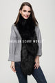 Soft Fur Long Scarf - Black - Fashion Scarf World