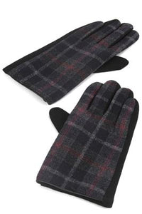 Douglas Tartan Men Gloves - Fashion Scarf World