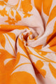 Fallen Leaves Silhouette Frayed Scarf - Fashion Scarf World