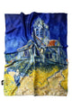 Van Gogh The Church At Auvers Print Scarf - Fashion Scarf World