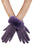 Faux Fur Trim Suede Touch Screen Gloves