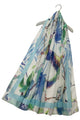 Floral Hummingbird Print Scarf