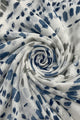 Shibori Tie Dye Inspired Tassel Scarf