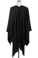 Pearl Bead Border Poncho Wrap - Fashion Scarf World