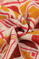 Triangular Block Print Metallic Scarf - Fashion Scarf World