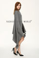 Cosy Plain Coloured Frayed Scarf - Fashion Scarf World