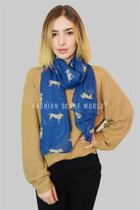 Golden Labrador Dog Print Scarf - Fashion Scarf World