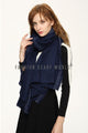 Cosy Plain Coloured Frayed Scarf - Fashion Scarf World