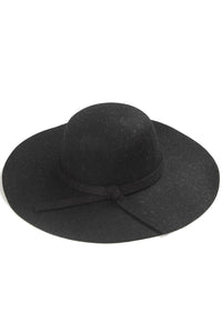 Knotted Leith Floppy Felt Hat - Fashion Scarf World
