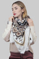 Orchid Paisley Print Blanket Wrap - Fashion Scarf World