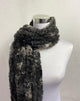 Wide Real Fur Scarf