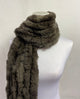 Wide Real Fur Scarf