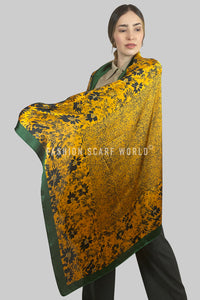 Floral Fashion Silk Scarf