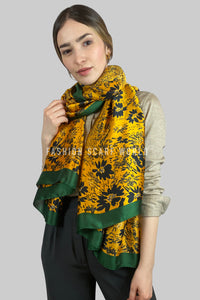 Floral Fashion Silk Scarf