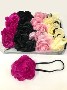 Clearance Flower Headbands  (Pack of 20) - Assorted