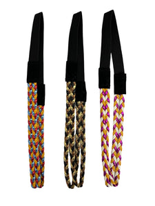 Thin Plait Clearance Headbands (Pack of 20) - Mixed