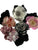 Clearance Rose Flower Hair Ties (Pack of 10) - Assorted