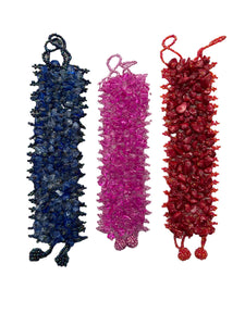 Wide Beaded Bracelets (Pack of 10) - Assorted