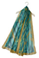 Vibrant Zigzag Print Chiffon Scarf