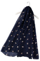 Rose Gold Bee Print Scarf - Fashion Scarf World