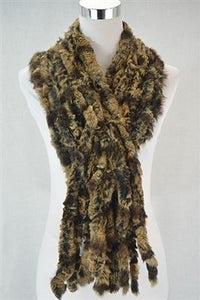 Wide Real Fur Scarf - Fashion Scarf World